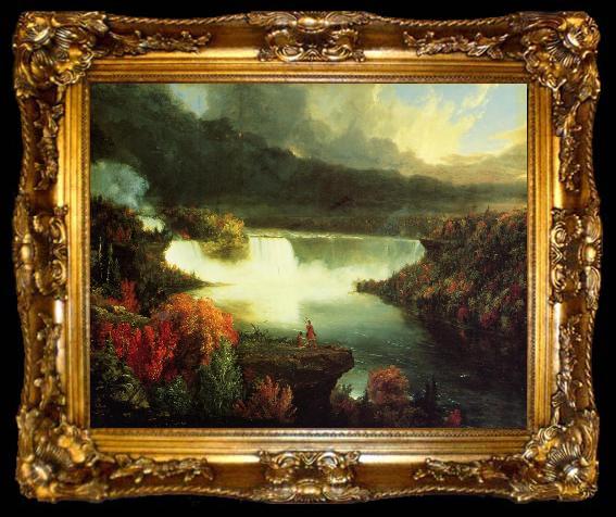 framed  Thomas Cole Niagara Falls, ta009-2
